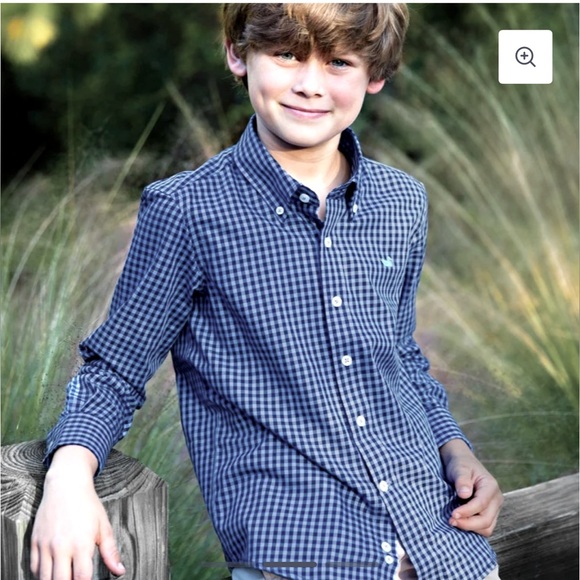 Southern Marsh Memphis Gingham Dress Shirt - Picture 1 of 3
